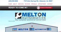 Desktop Screenshot of meltonautomotive.com